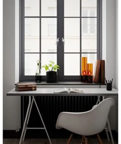 ByRydens 2820570-5512 - Asztali lámpa FLAKE 1xE27/8W/230V barna/füstszínű