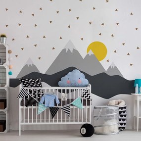 Giant Kid Sticker Scandinavian Mountains Nordika falmatrica - Ambiance