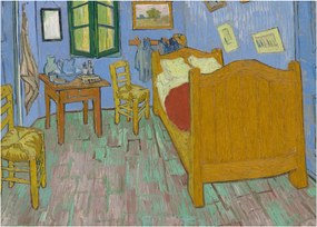 Kép - Vincent van Gogh, The Bedroom, reprodukciók (70x50 cm)