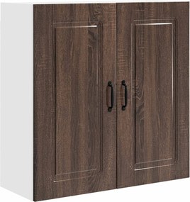 vidaXL Konyhaszekrény Kalmar Barna Tölgy 80 x 31 x 80 cm Faanyag