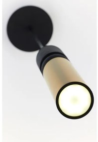 Jupiter 2006 - Csillár zsinóron ALAS 1xGU10/10W/230V arany/fekete