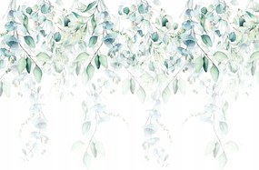 Fotótapéta 3D hatás Levelek pálma virágok 415 x 290