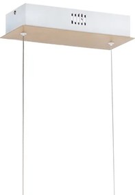 ONLI - LED Csillár zsinóron NILO LED/70W/230V 4000K barna/fehér