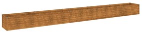 vidaXL corten acél kerti magaságyás 482x50x36 cm