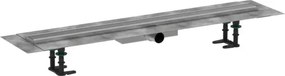 Zuhanylefolyó Hansgrohe RainDrain Compact 90 cm szálcsiszolt rozsdamentes acél szőnyeg 56168800