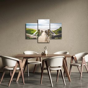 Kép - Bejárat a strandra (90x60 cm)