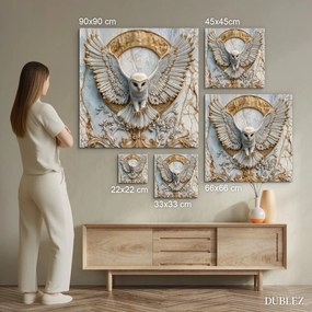 DUBLEZ | Luxus falikép bagollyal