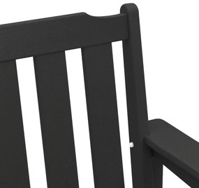 Kerti Pad Fekete 120 cm HDPE
