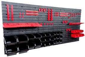 Szerszámfal 172x78cm + 33 doboz