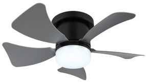 Globo Hines 03609A távirányítós mennyezeti ventilátoros lámpa, 10W LED, 3000K-6500K, 70-750 lm