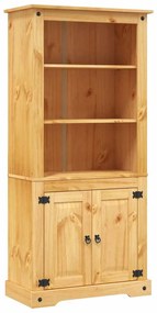 vidaXL Corona-stílusú mexikói fenyő tálalószekrény 80 x 40 x 170 cm