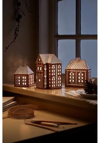 Kerámia gyertyatartó teamécseshez Gingerbread Lighthouse – Kähler Design