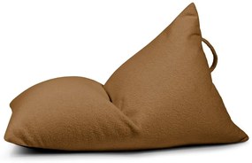 Barna buklé gyerek babzsákfotel Razzy – SLOWDOWN