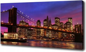 Vászonkép Manhattan nyugat 100x70 cm