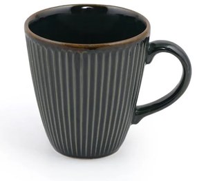 Sötétzöld kerámia bögre szett 6 db-os 0.3 l – Hermia