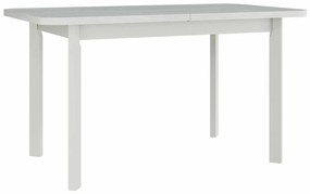 Asztal Victorville 133Fehér, 76x80x140cm, Hosszabbíthatóság, Laminált forgácslap, Fa, Részben összeszerelt
