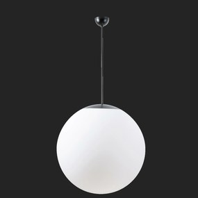 Osmont 61314 Adria P5 függesztett üveglámpa fekete/fehér IP40 3000 K 48