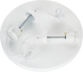 Brilagi - Kábeles függőlámpa WABI SABI 2xE27/40W/230V átm. 45 cm fehér