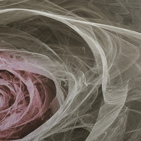 Kép - Absztrakt rózsa világos rózsaszín (órával) (90x30 cm)