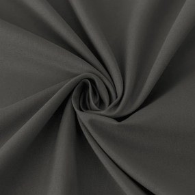 Mikroszálas lepedő MICROVELLE sötétszürke 180x200 cm