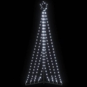 hideg fehér LED karácsonyfa 339 LED 187 cm