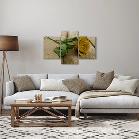 Kép - Vintage sárga rózsák (90x60 cm)