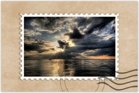 Poszterek 60x40 Naplemente a felhők között