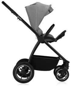 Lionelo - Kombinált babakocsi 3 az 1-ben MERIL Grey Stone