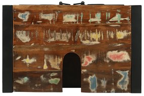 Mosdószekrény 55x35x60 cm Tömör fa újrahasznosított
