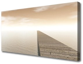 Vászonkép falra Sea Pier Architecture 100x50 cm