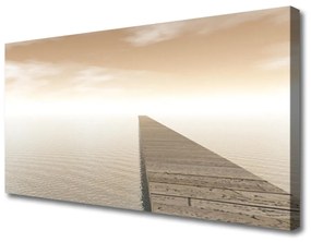 Vászonkép falra Sea Pier Architecture 120x60 cm