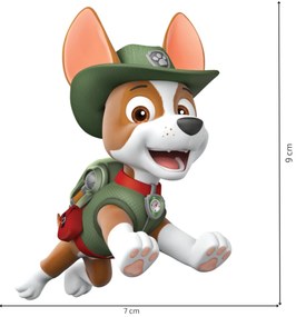 PIPPER. Matrica a kapcsoló felett "PAW Patrol - Tracker"