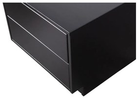 Fekete borovi fenyő moduláris TV-állvány 50x40 cm Finca – WOOOD