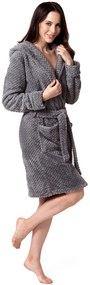 Női fürdőköpeny Rea DIAMOND grey S/M