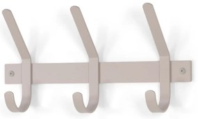 Szürke-bézs fém fali fogas Dexter – Spinder Design