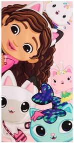 Gabi babaháza Playtime fürdőlepedő, strand törölköző 70x140cm (Fast Dry)