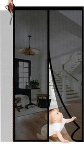 Szúnyogháló Ajtóra Mágneses Ajtóháló 200 X 220 CM Sekey