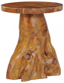 tömör tíkfa dohányzóasztal 40 x 40 cm