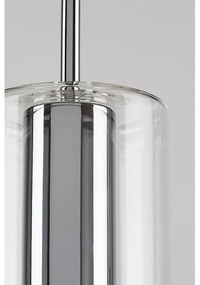 Rabalux 72048 - Csillár zsinóron ESTA 1xE27/40W/230V átlátszó/króm