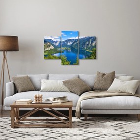 Kép - Hallstatt tó, Hallstatt, Austria (90x60 cm)