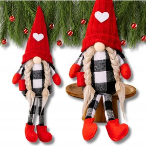 Karácsonyi Manó Törpe Karácsonyi Dekoráció 2X dekoráció