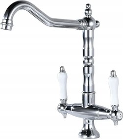 Konyhai csaptelep Old Retro Króm