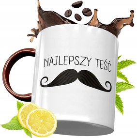 Bordó Bögre Apósnak Születésnapi Ajándék fényképes nyomtatással