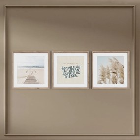 Kép szett 3 db-os 30x40 cm Seaside – Styler