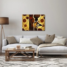 Egy ősi művészeti festmény képe (70x50 cm)