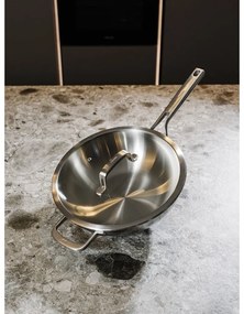 Wok rozsdamentes acél serpenyő fedővel ø 30 cm Chili Ta – FABINI