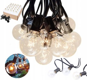 Girland Kerti Lámpa 30 Terasz Erkély Terasz 15m Függő lámpa Szép