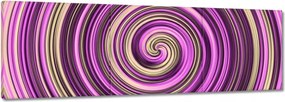 Vászonkép 60x20 Lila centrifuga és krém