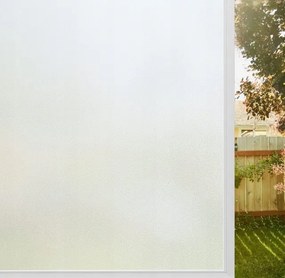 Ablakfólia matt 90x200 cm Uv védelem ragasztó nélkül