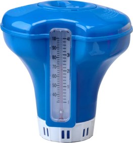 PONTAQUA úszó vegyszeradagoló hőmérővel mini